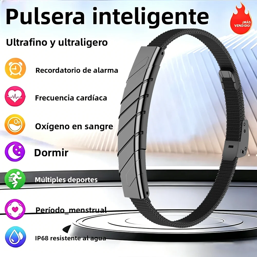

NO Screen Smart Watch Heart Rate Sleep Monitor Health Smart Bracelet Waterproof Sport Fitness Tracker Smartwatch For Android iOS