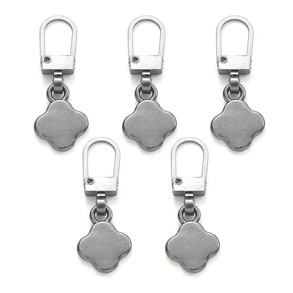 

Replacement Metal Zipper Pullers DIY Sewing Detachable Zip Fastener Zipper Sliders Head Backpacks Purses Repair