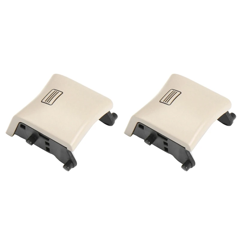 

2X For Mercedes W166 W292 W463 Car Sunroof Window Switch Button Cover Plastic For Benz ML GLE GLS Light Beige