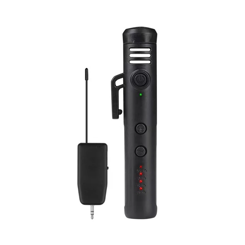 

Wireless Microphone With 6.5Mm Converter Adapter Neck-Hanging Teaching Microphone Outdoor Live Broadcast Microphone
