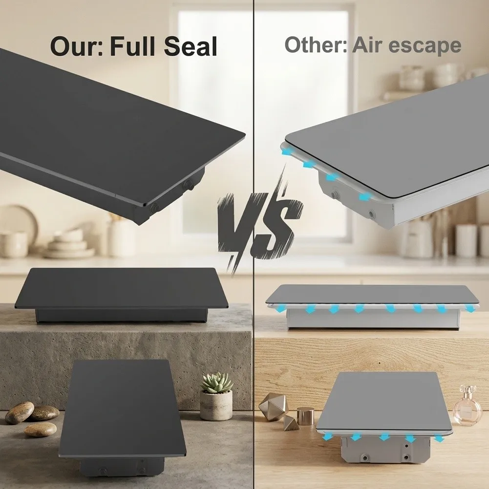 Black Magnetic Air Vent Covers for Steel Grilles 31x15x1.5cm PVC Vent Cover Filter Pack of 3 Rounded Corner Safety