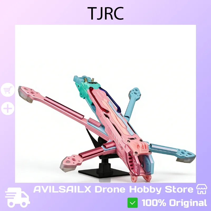 

TJRC Yujian 7.5" Long Range FPV c Carbon Fiber for DJI O4 Pro HD Digital VTX Freestyle RC Racing Drone Quadcopter