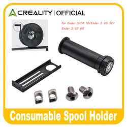 For Creality Ender 3 3D Printer Filament Holder Extruder Consumable Rack Roller for Ender 3 V3 SE/KE/Ender 3/CR 10 Series