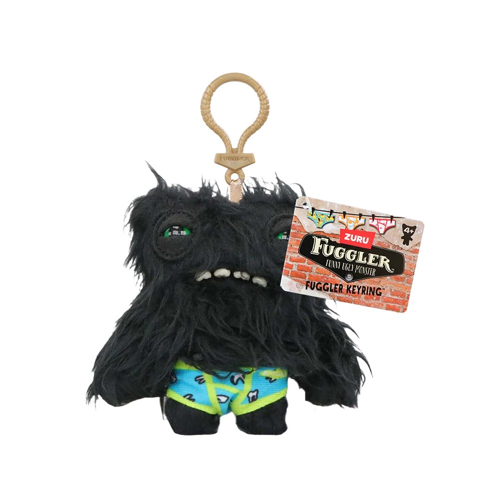11CM Fuggler Lustige Hässliche Monster-Plüschtiere Schlüsselanhänger Kawaii Fugg Puppe Monster-Kaninchen Niedliche Stofftier-Anhänger Geschenke