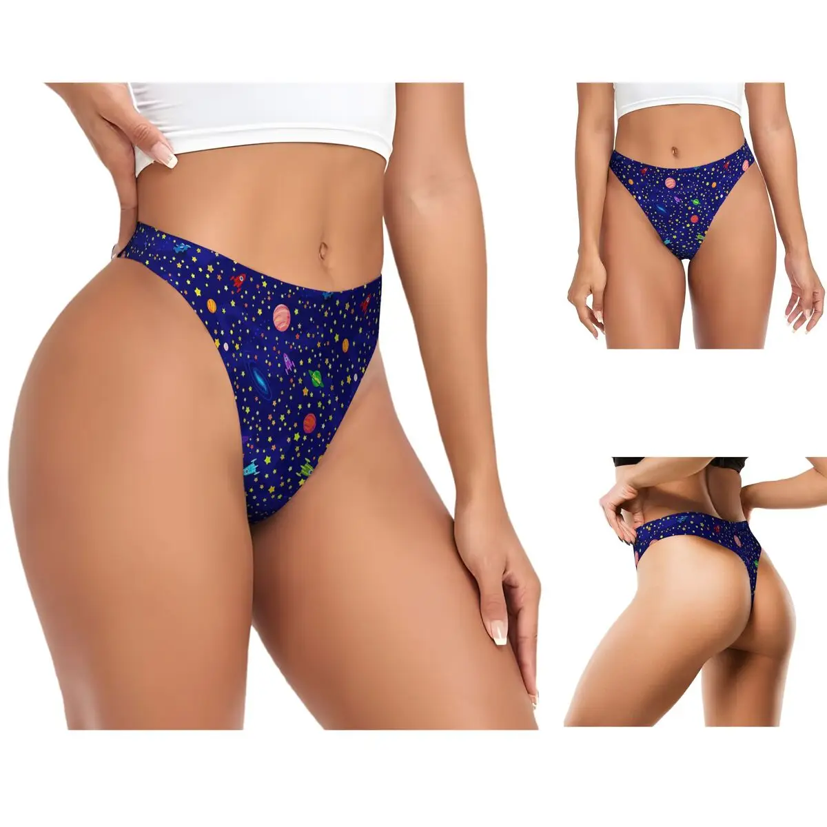 calcinhas-g-string-personalizadas-com-estampa-de-ceu-estrelado-galaxia-sol-e-lua-confortaveis-e-respiraveis-para-mulheres