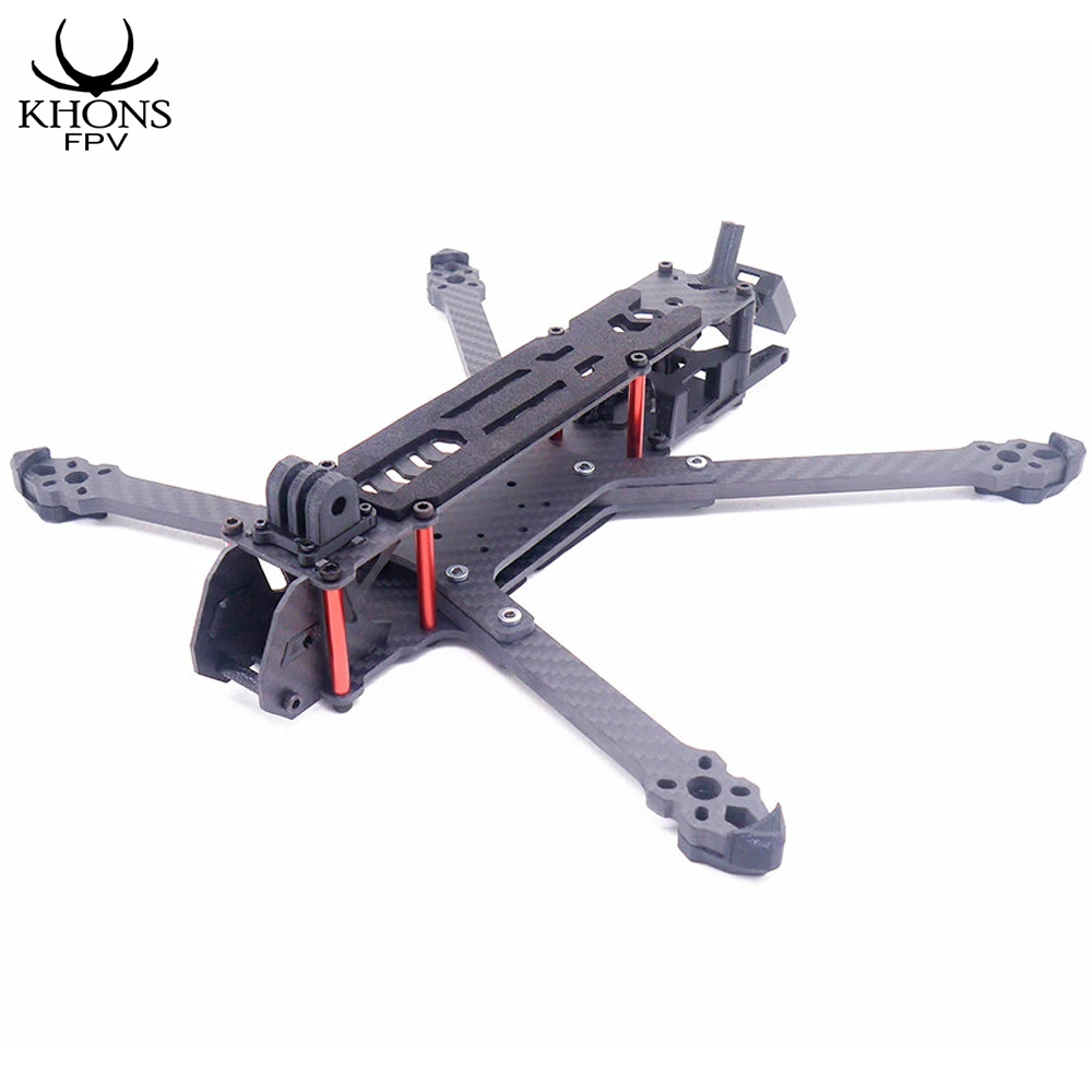 

Комплект рамы Erdog 7-дюймовый O3 FPV Freestyle RC Racing Drone с деталями для печати O3 Air Unit HD Комплект рамы для квадрокоптера из углеродного волокна