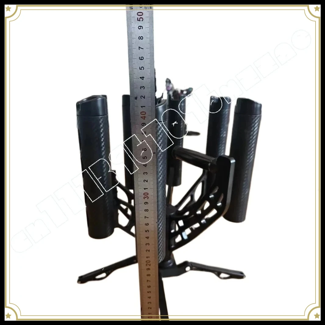 360-Degree Rotating Fishing Pole Holder [7 Pole Holders]