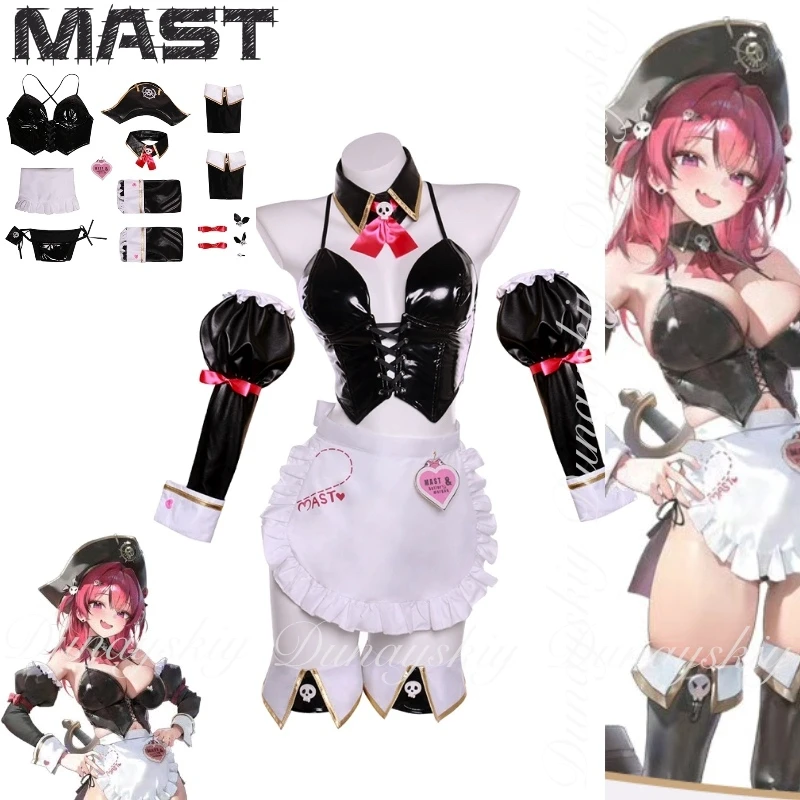 Goddess of Victory: NIKKE Game Mast Cosplay Pirate Maid Romantic Maid SSR Level Support's Nikki Cosplay Costume Game Full Of Set