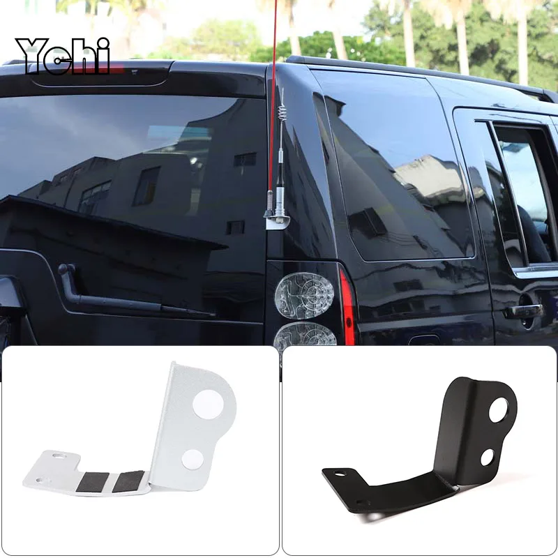 

Stainless steel For Land Rover Discovery 4 2010-2016 Car Trunk Modified Rear Tailgate Radio Antenna Bracket Base Car Accessories