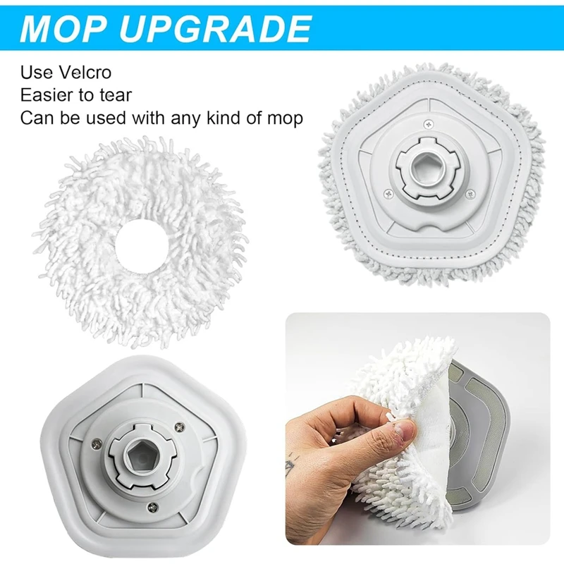 Mop Cloth With Holders, Cleaning Mop For Dreame W10, W10 Pro, W10 Ultra Cleaning Agent Replacement Parts