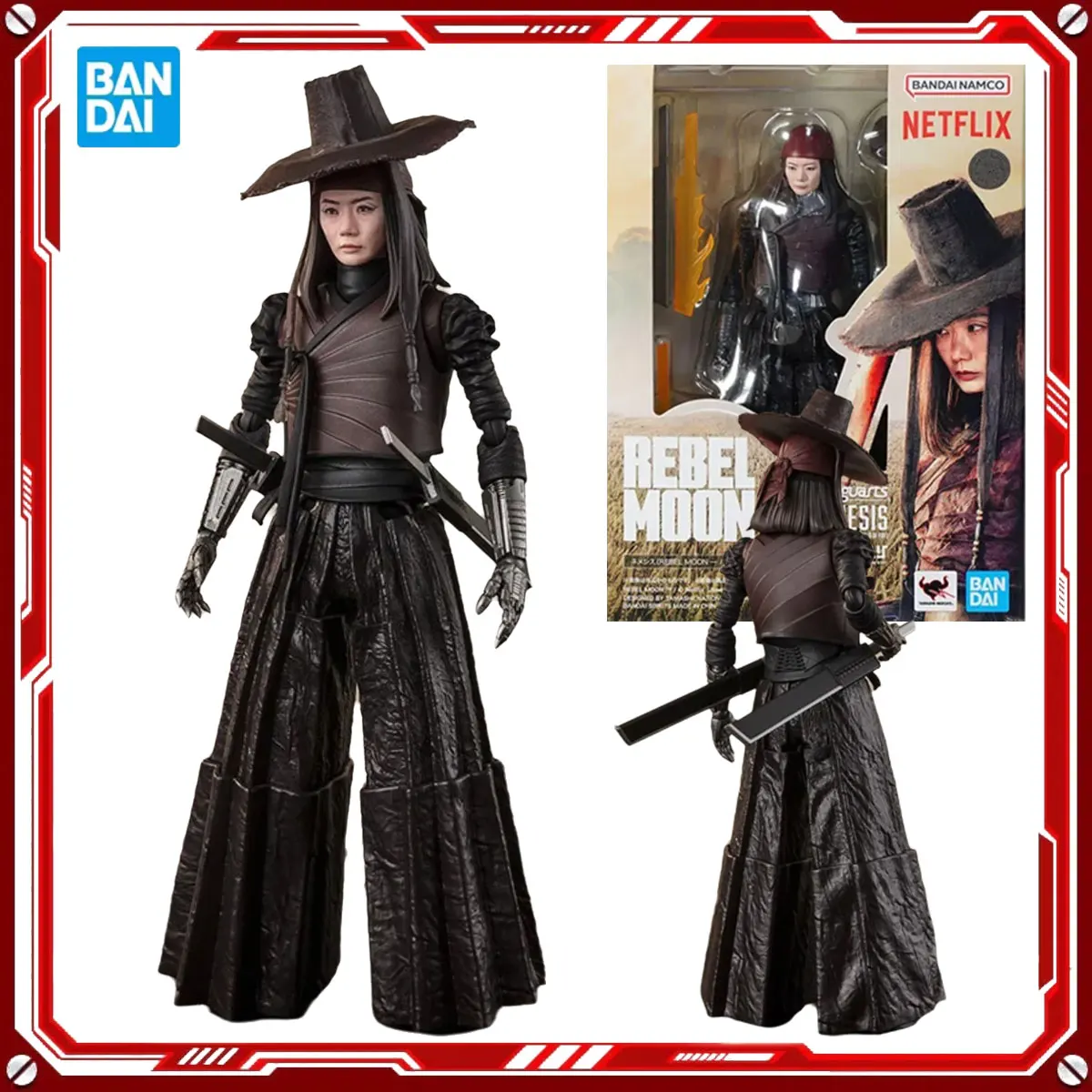

Bandai натуральная Megami Rebel Moon Child of Fire наборы моделей аниме Nemesis Toys SHF фигурка в сборе модель Рождественский подарок
