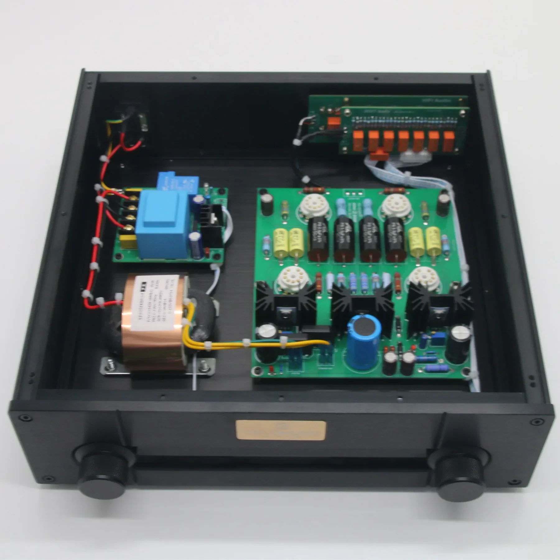 

HiFi Upgraded 12AU7 / ECC82 Tube Stereo Preamplifier Base On CARY-SLP90 Preamp Circuit