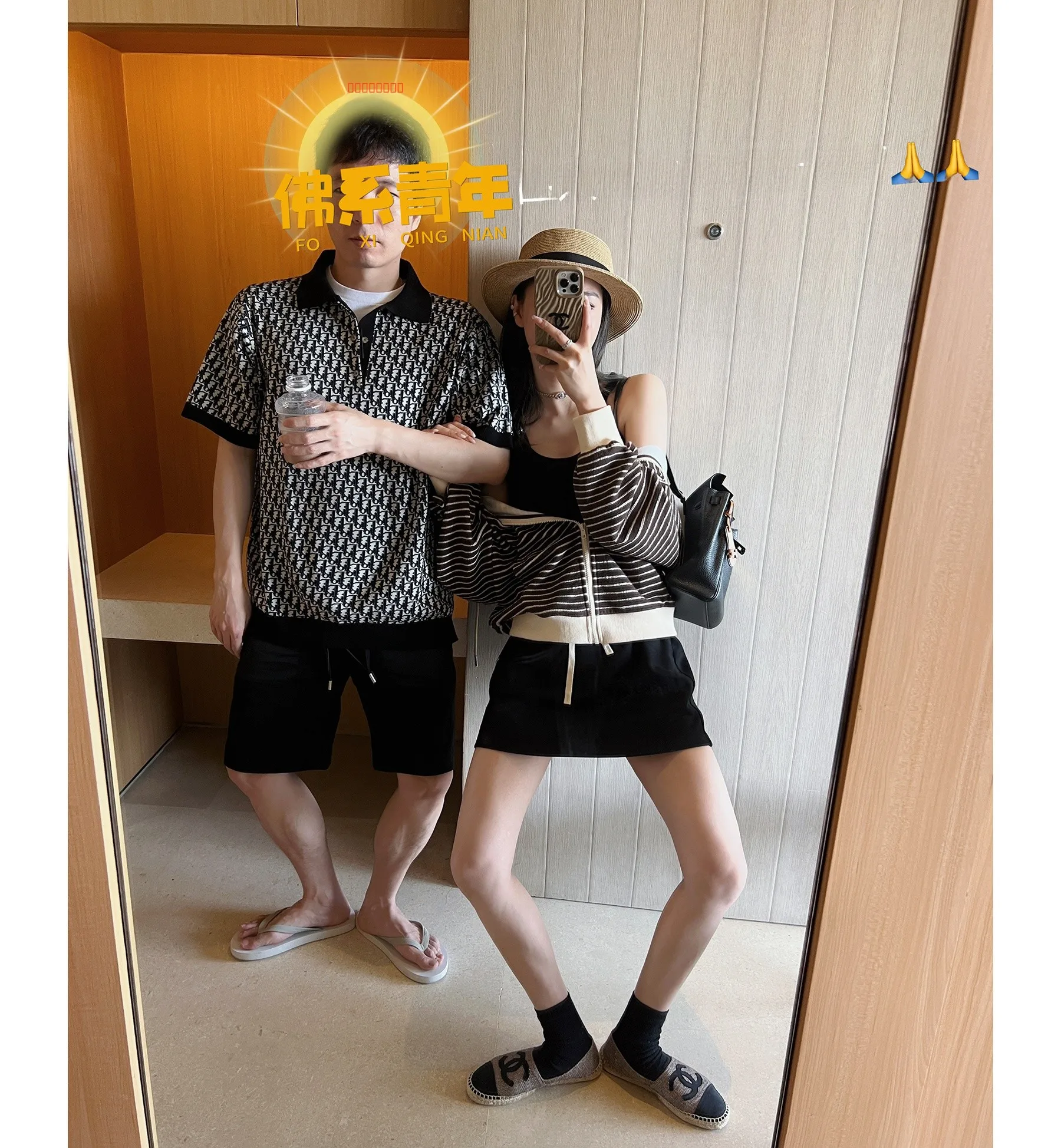 

Rubbit Chic Women's Zipper Hoodie Slim Fit Casual Stripe Pattern New Arrival Spring Faion Ladies' Cotton Polyester Blend