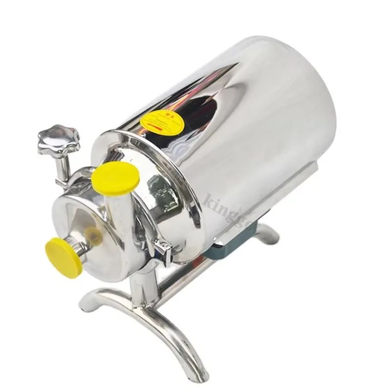 1.1KW Small Flow Rate Stainless Steel SS304 Food Grade Open Impeller Centrifugal Milk Pump