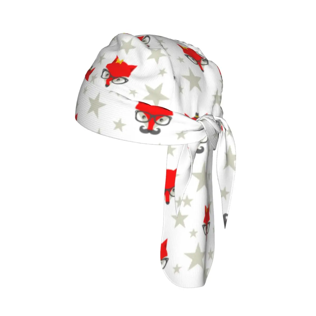 

Quick-drying Beanie Pirate Hat Hipster Foxes Pattern Sport Cycling Cap Hiking Camping Head Scarf Bandana Hat