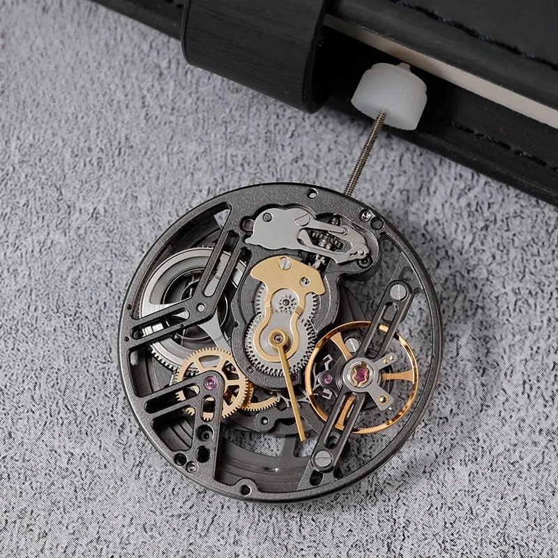 

Watch Accessories HD3105 Mechanical Movement Black Automatic Movement Hollow Bare Pendulum Movement