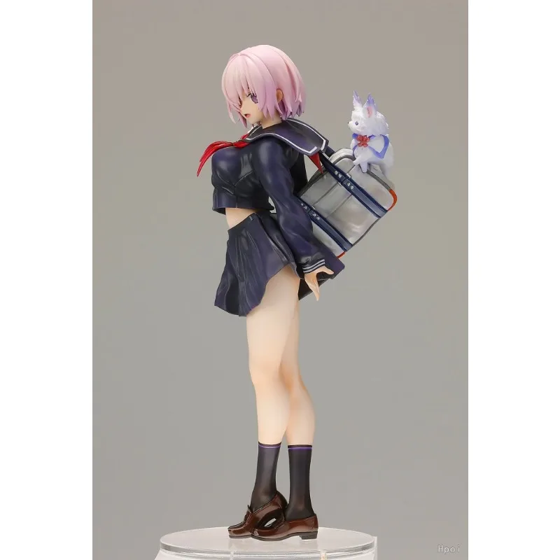 

New Anime GK Fate Mash Kyrielight Uniform Kawaii Figure Resin DIY Assembly White Model Toys Doll Ornament Gifts