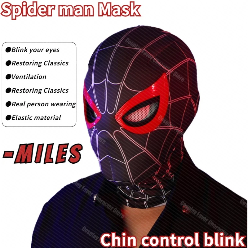 アイアン・スパイダーマン 3Dマスク 映画 スーパーヒーロー ロールプレイング ヘッドウェア 小道具 目付き モバイルパーティー ドレスアップ ヘッドウェア 大人 子供 ファンギフト