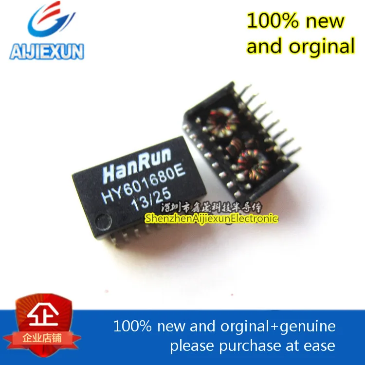 

10pcs 100% new and orginal HY601680E HanRun SOP16 HY601680 Network transformer large stock