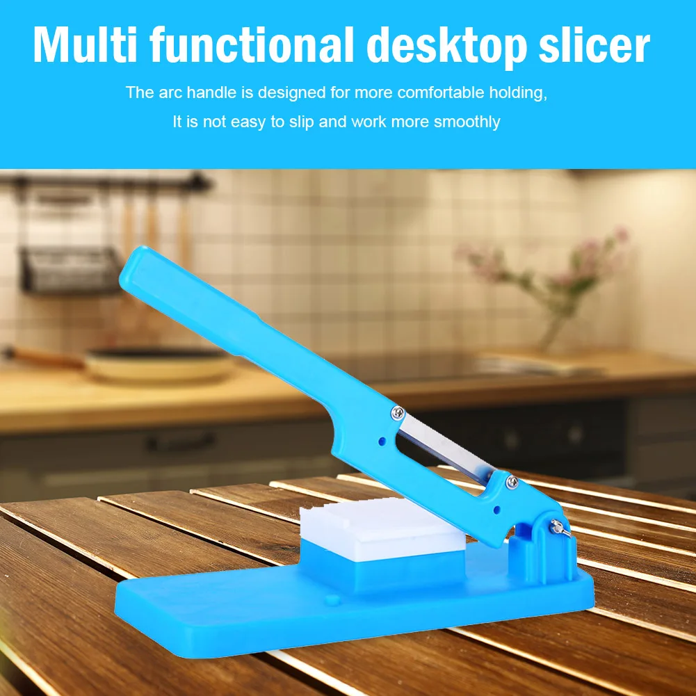 Manuelle Fleischs chneide maschine rutsch fester Griff Tisch Fleischs ch neider langlebige Lamms ch neider Schneide maschine scharfe Klinge für Küchen helfer