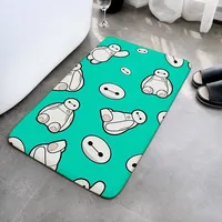Big Hero 6 Baymax Floor Mat For Living Room Sofa Floor Cushions Modern Soft Fluffy Home Rug For Children's Bedroom Play Carpet