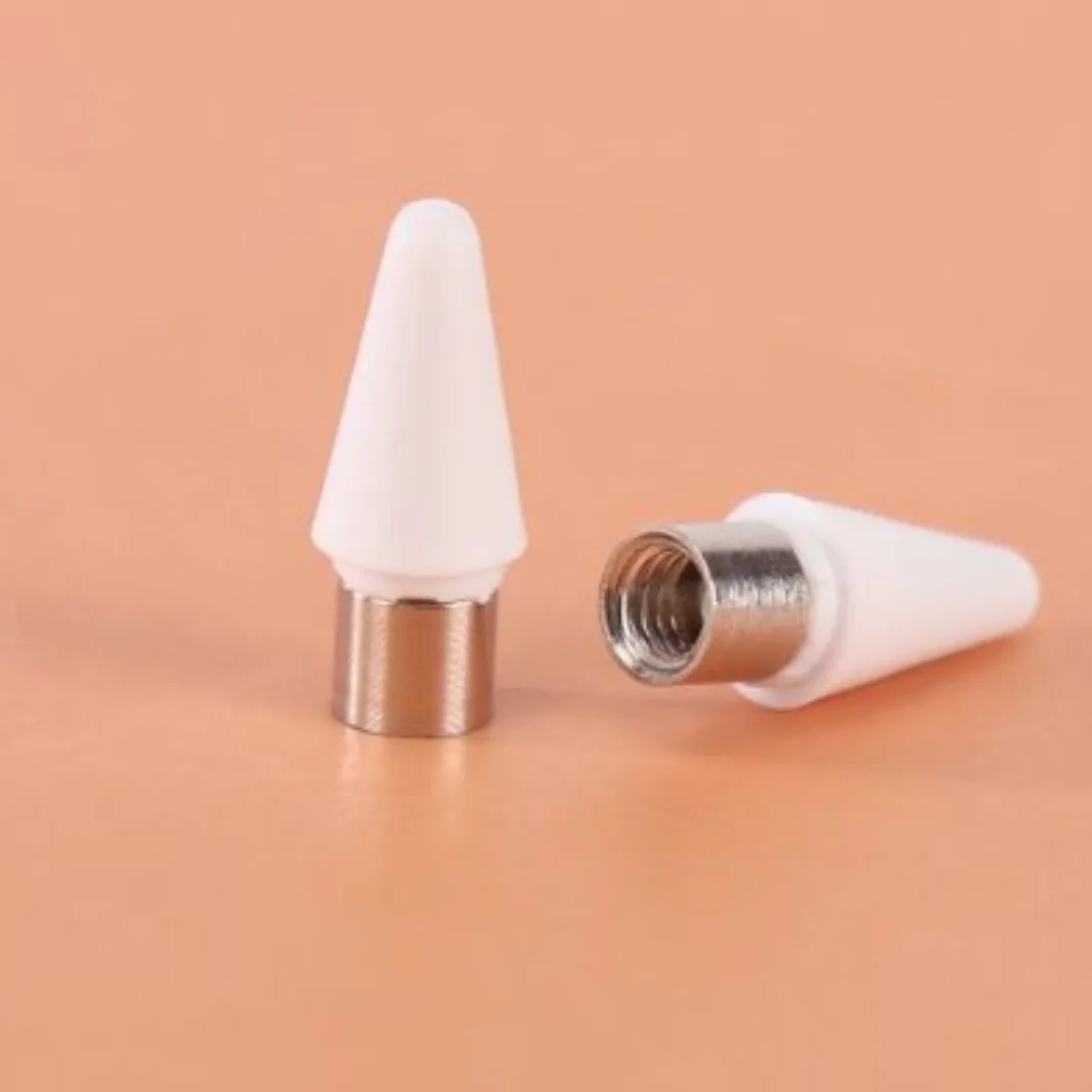 Replacement Pen Tip for Capacitive Pen, Wear-Resistant, Silent Touch Screen Pen Replacement Tip, Long Pen Shaft Replacement, Fine Tip Pen Replacement for Tablet, Flat Replacement Tip - view 2
