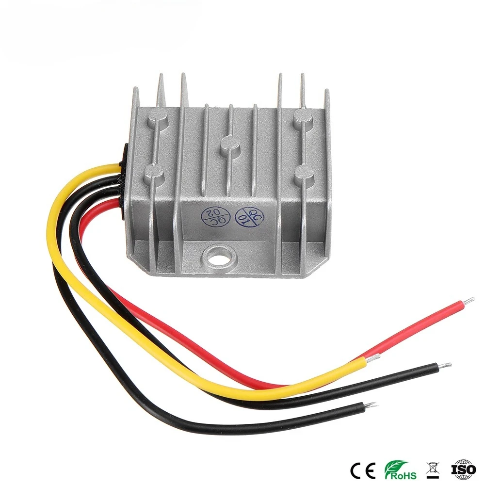 24V 12V to 6V 10A 60W DC DC Converter Step Down Voltage Stabilizer Reducer Module Supply Module for Car CE ROHS Certificated