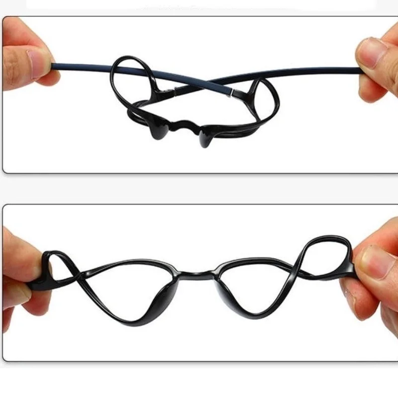 TR90 Round Photochromic Multi-focal Reading Glasses Men Fashion Progressive Anti Blue Ray Presbyopic Glasses Eyeglass