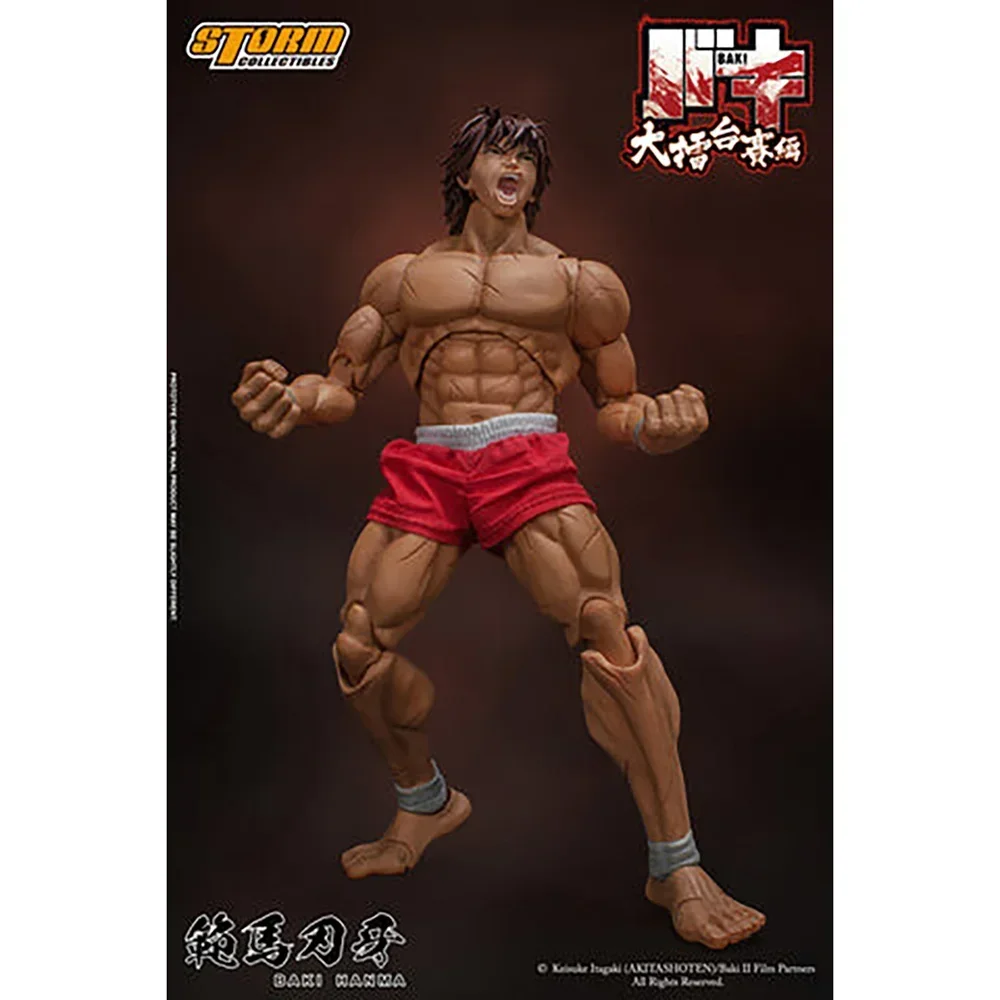 

New Presale Baki Hanma Baki Kibk 01 Anime Fiugre 1/12 Son Of Ogre Figures Ko St Action Figurine Model Dolls Ollection Decor Mode