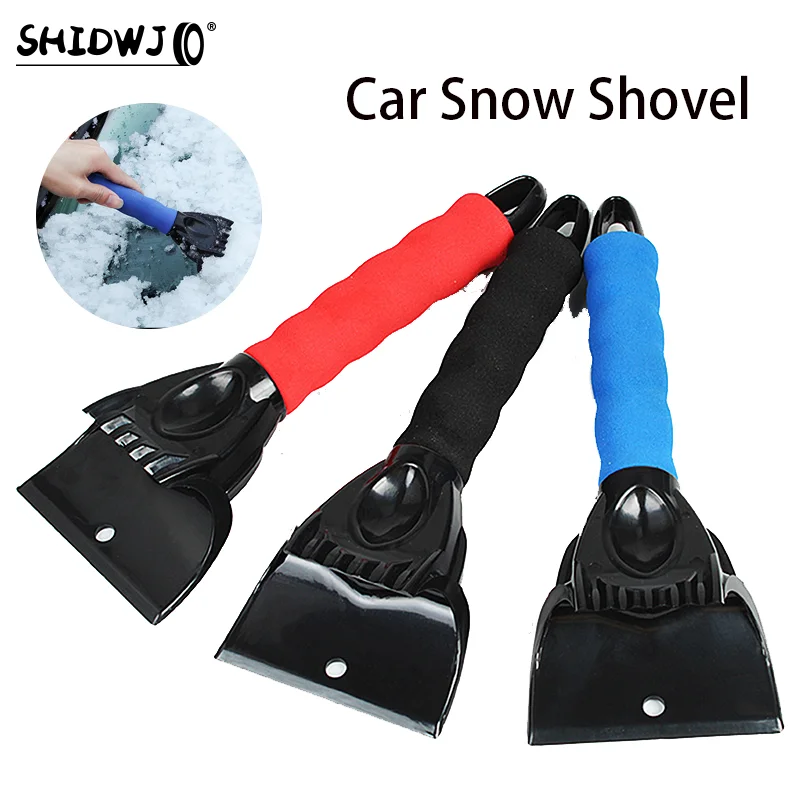 Ice Scraper Deicer Sturdy Remover Cleaning Tool Durable Shovel Car Snow Shovel For Vehicle SUV Windshield Auto Accessories