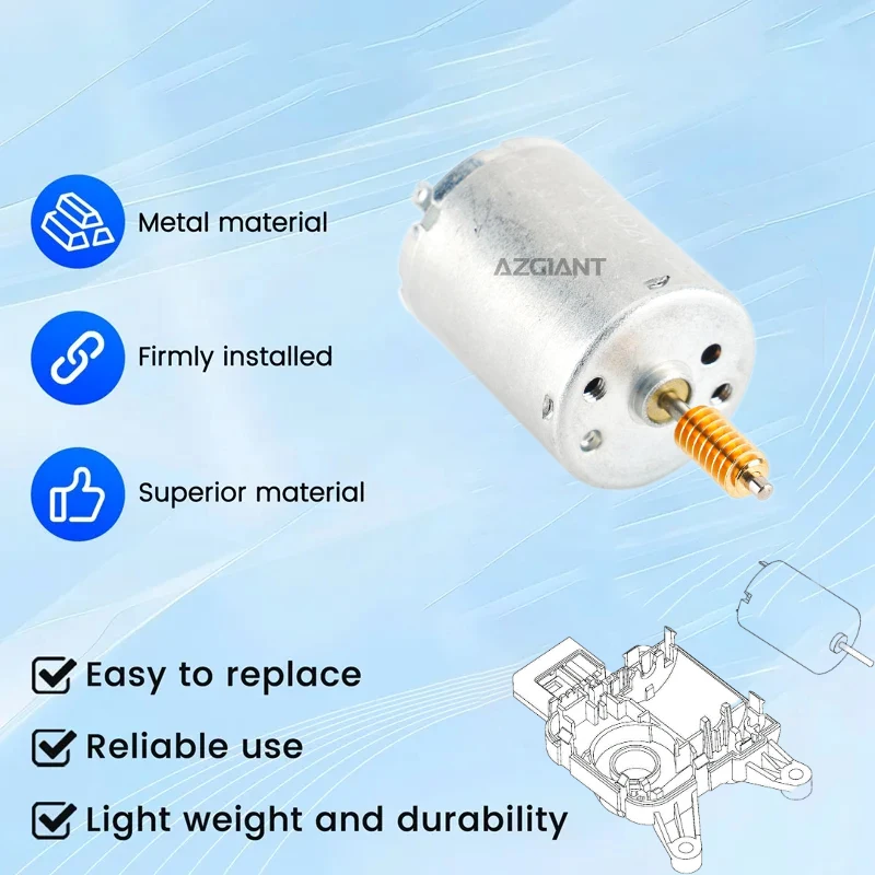 

1pc Air Heater Flap Actuator Motor for 1997-2004 Audi S4 Voiture Accessories Replace Brand New Exact OEM Parts 8D1820511B