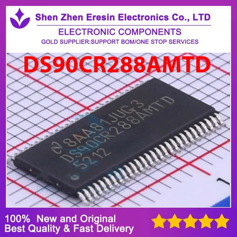 Free shipping    5PCS/LOT   DS90CR288AMTD TSSOP56   New and original