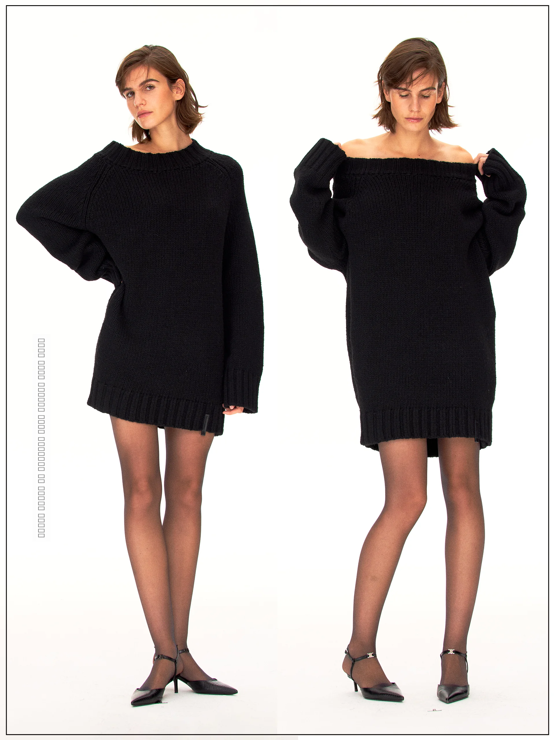 

Свитер оверсайз Gold Age из тонкой шерсти, свободного кроя, теплый, из смесовой шерсти, с длинными рукавами, круглым вырезом, для повседневной носки, зимний, модный, женский