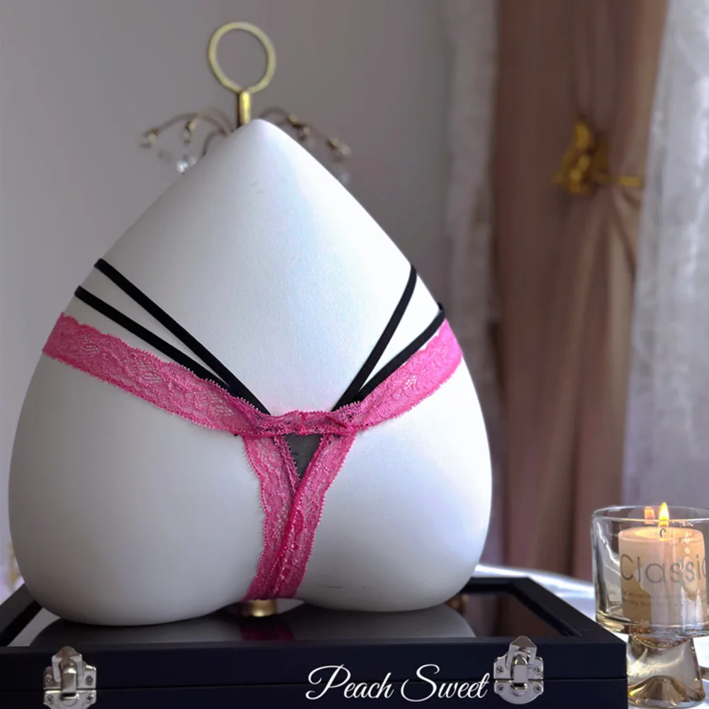 SP&CITY Sexy Panties Lace Belt Women\'s Underpants Hollow out Transparent Underwear Sex Hot Seamless Thong Bow Low Waist T Pants