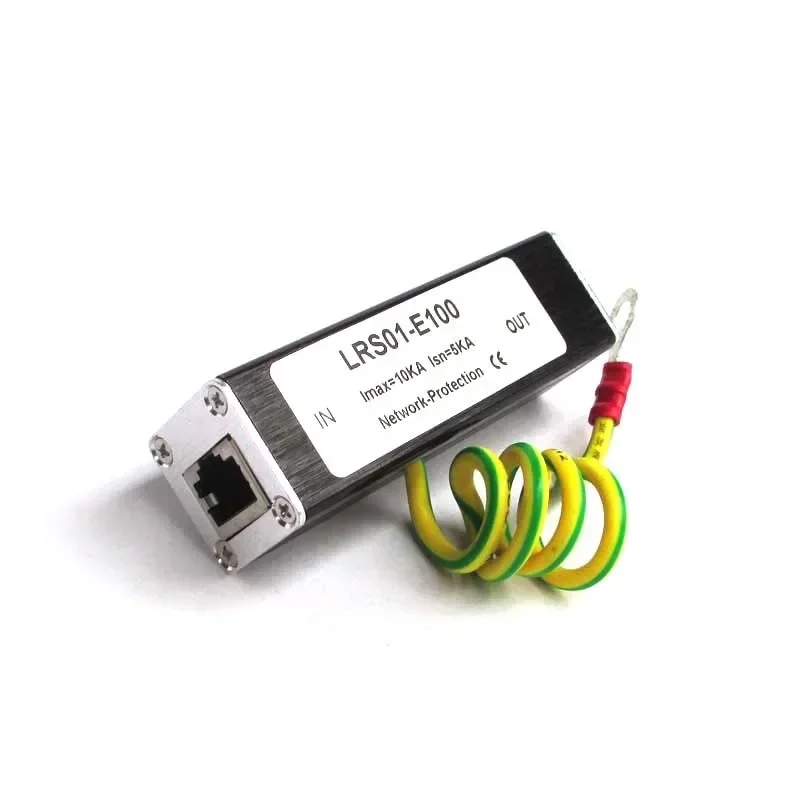 100M 이더넷 네트워크 보호 장치, 낙뢰 차단기, SPD, RJ45 서지 보호기