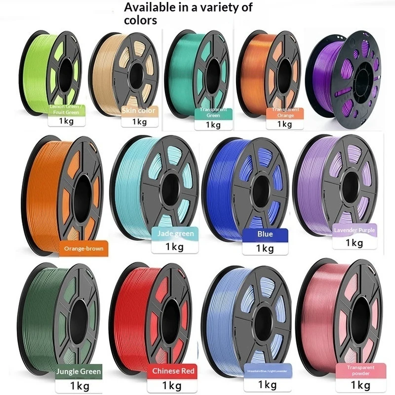PETG 3D Printer Filament 1Kg 1.75Mm Multicolor Glow In Dark Luminous Gradient 3D Printing Consumables For 3D Printing Projects