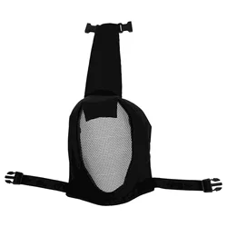 Hema Equipo de protección Máscara de juego al aire libre Lámina Transpirable Hombre Ghoul Máscaras negras