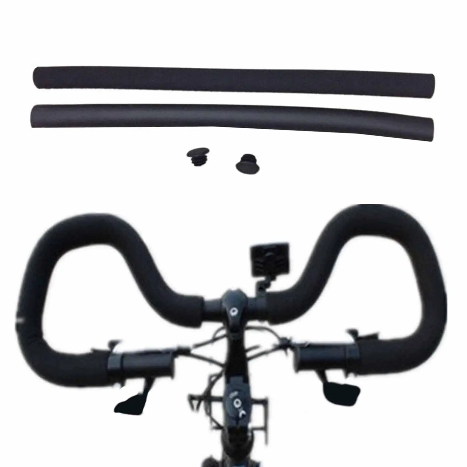 

Эргономичный руль для велосипеда в форме бабочки с поролоновым покрытием, универсальный велосипедный аксессуар для треккинга и путешествий