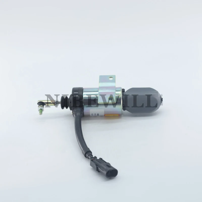 Engine Accessories For Excavator Tractor A650 A750 BH140 BH165 Engine Shutdown Solenoid Valve 89722900 12V view 4