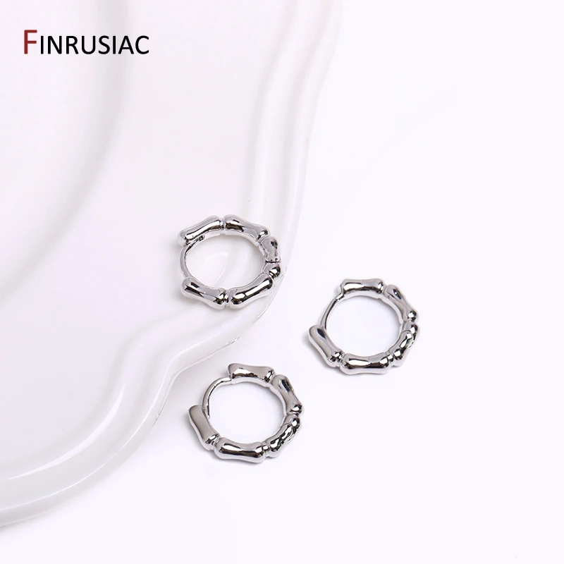 Gold Überzogene Messing Einfache Hoop Ohrringe Hohe Qualität Frauen Ohrringe, Eingelegten Zirkon Trendy Hoop Ohrringe Mode Schmuck Geschenke – Detail 25