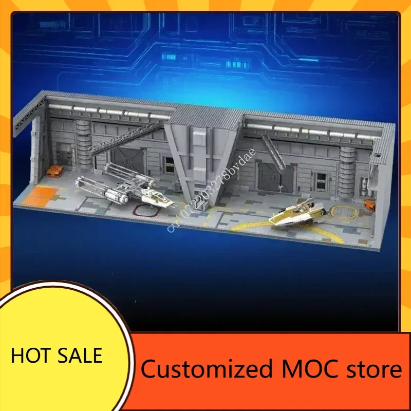 

10135 шт. MOC космическая война, почерки, головоломка, город, праздник, улица, архитектура, сборка DIYA, рождественская детская игрушка, праздничный подарок