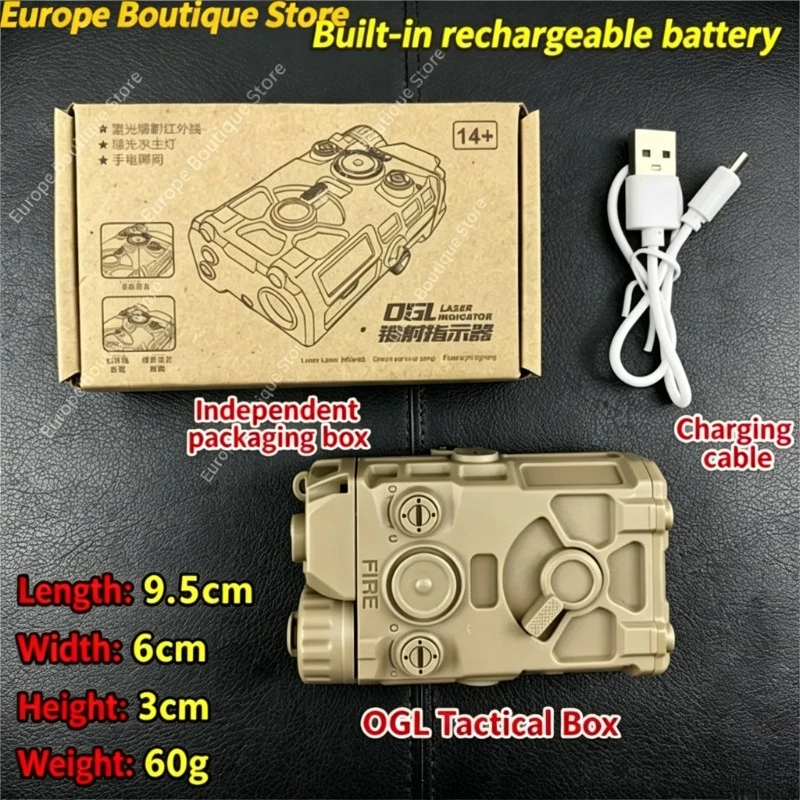 

Universal Battery Box Multi Function Infrared Flashlight 20mm Rail Compatible for Tactical Outdoor Wargame Accessories