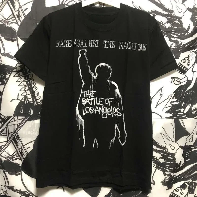 Rage Against The Machine Band Rock Men Women Summer Cotton Casual Sports Breathable Casual Short Sleeve T-Shirt Premium Sense