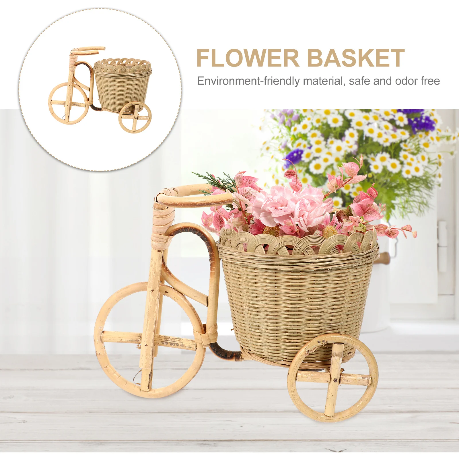 

Bamboo Woven Storage Basket Handmade Mini Bamboo Basket For Home Decoration Desktop Organizer Sundries Storage Container
