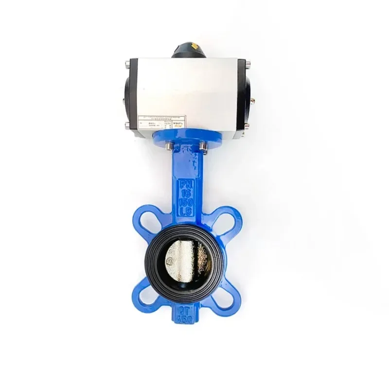 

Factory Supply Universal Butterfly Valve Soft Seal Pneumatic Actuator Wafer Type Butterfly Valves