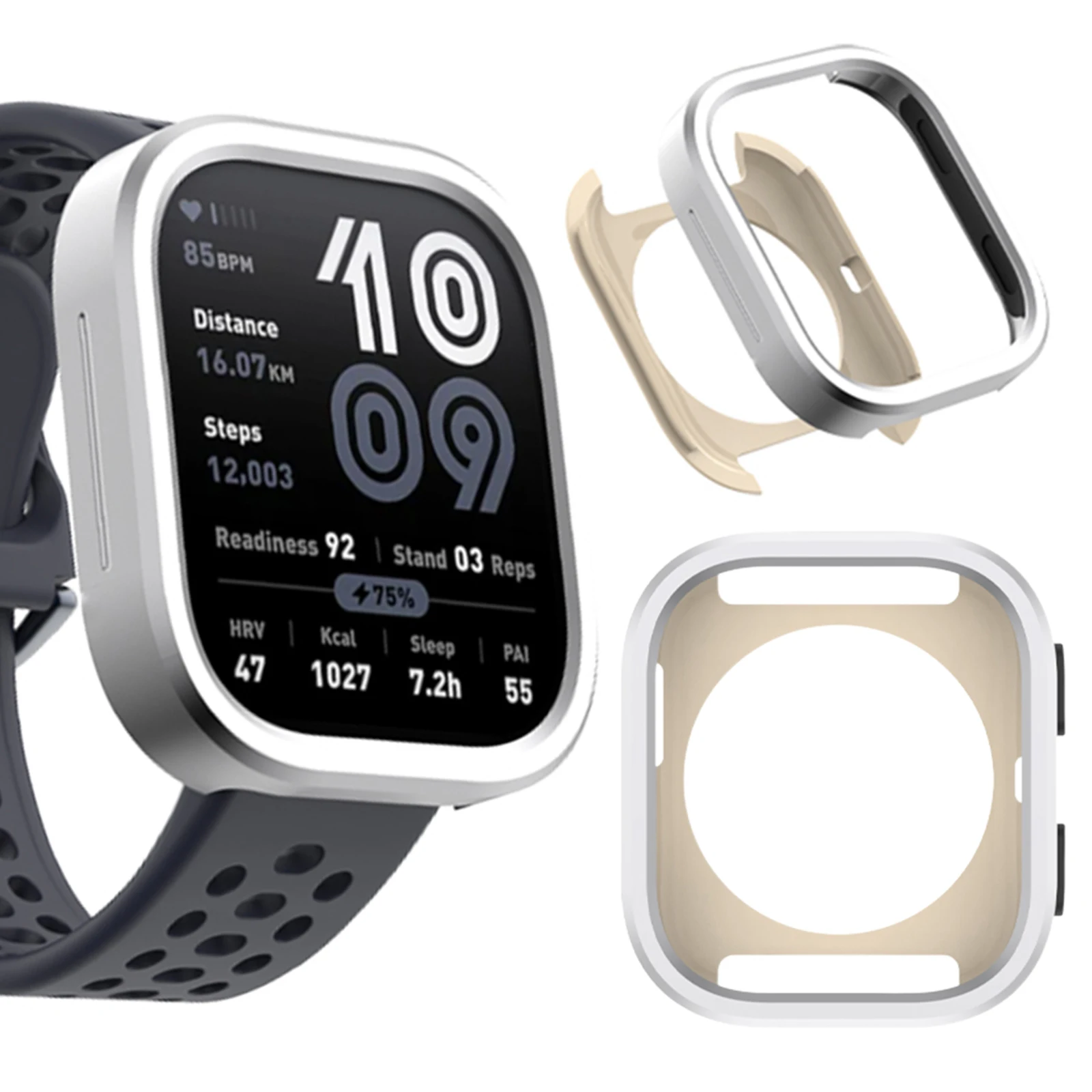 

Металлический защитный чехол для Amazfit Bip 6, противоударный тонкий чехол для умных часов, сменный жесткий чехол с защитой от царапин, подарок для друзей