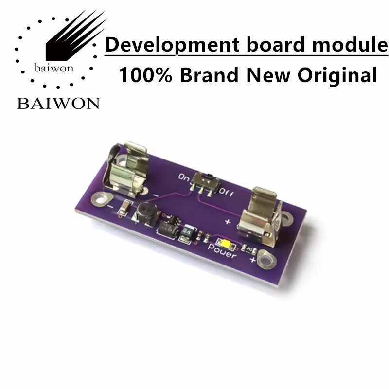 LilyPad Power Supply AAA battery power boost module 5V output