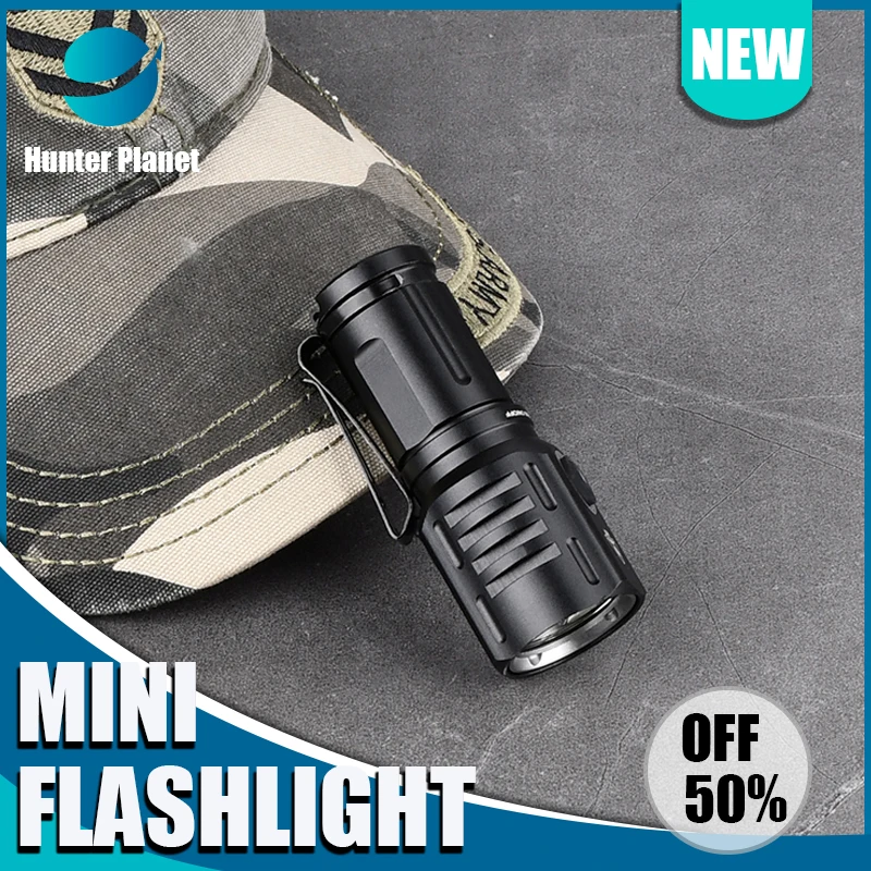 WADSN  High Lumens  Usb Rechargeable Strong Light Variable Focus with Floodlight  Mini Flashlight  For Camping Outdoor Emergency