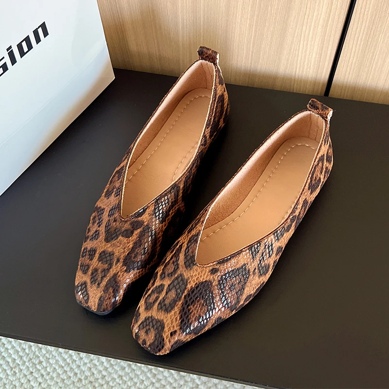 

Женские лоферы Serpentine, сандалии на плоской подошве с квадратным носком, лето 20%, дизайнерские пикантные кожаные туфли на мелкой платформе Mujer Zapatillas