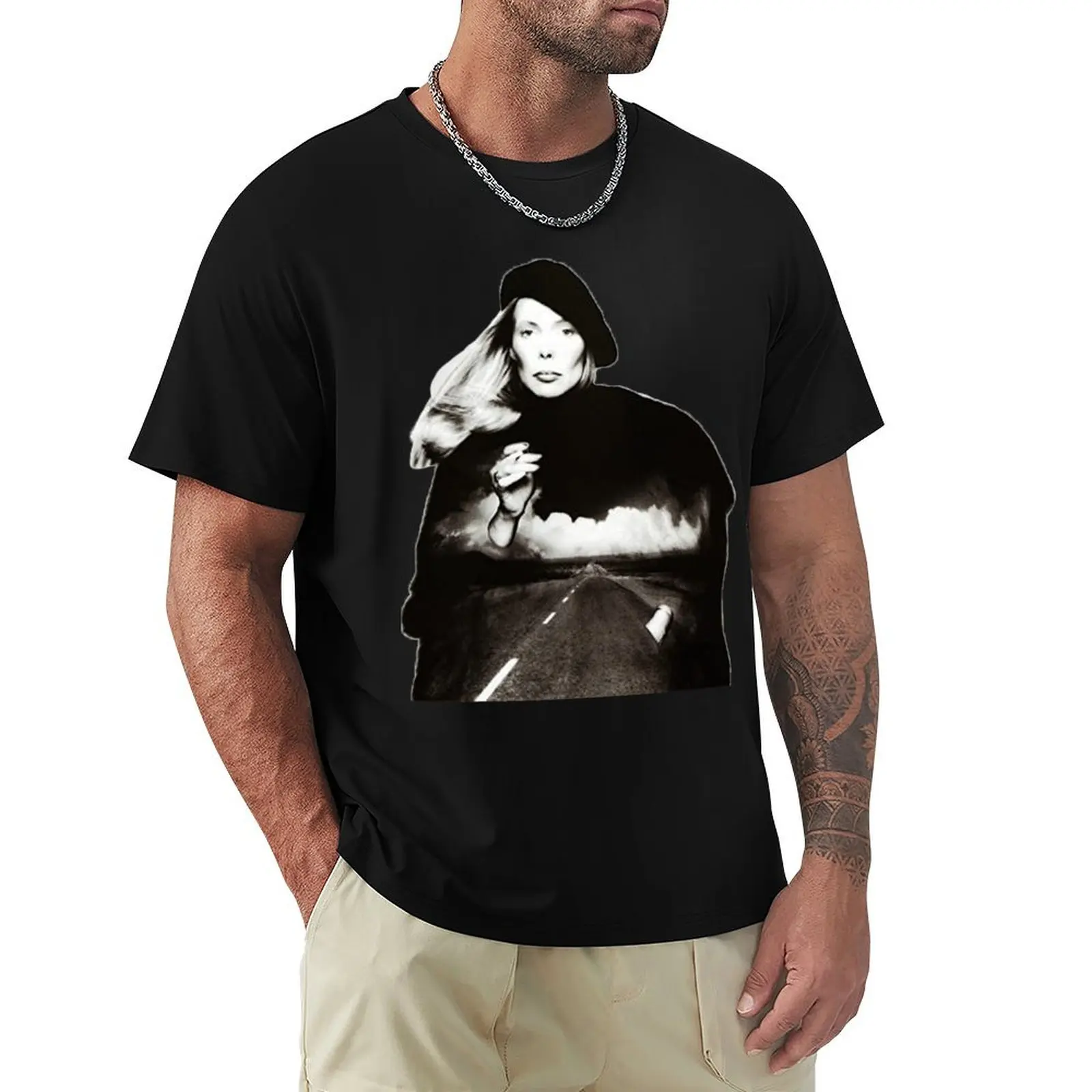 joni mitchell Classic T-Shirt Breathable Gym Short Sleeve T-Shirt